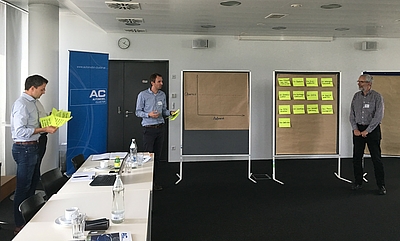 Beim R2EM-Kickoff definierten die Teilnehmer in Workshops sechs zu bearbeitende Themenfelder. © Business Upper Austria