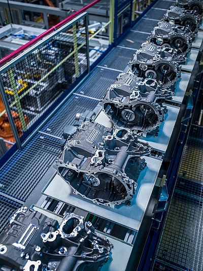 Im Werk Steyr produziert BMW Gehäuse für E-Antriebe. © BMW Group