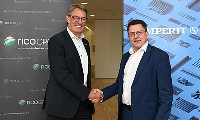 Rico Group-Gründer Alfred Griesbaum (links) und Semperit CEO Karl Haider © Tatiana Böcksteiner