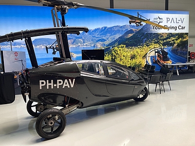 PAL-V produziert das erste fliegende Auto der Welt auf Gyrokopterbasis © Business Upper Austria