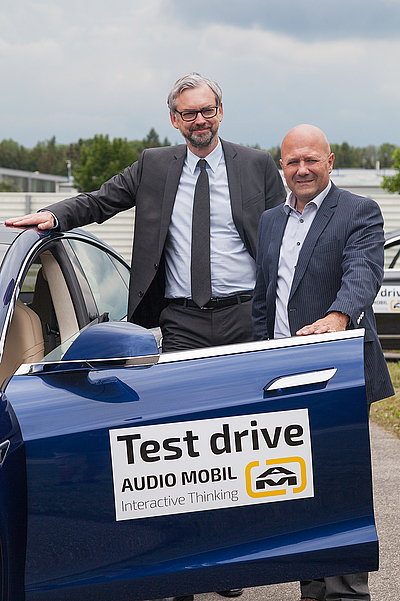 AUDIO MOBIL testet Top-Bediensysteme von Oberklasse-Fahrzeugen. Fotocredits: Arno Laminger