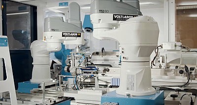 Automatisierte Produktion bei VOLTLABOR © Voltlabor