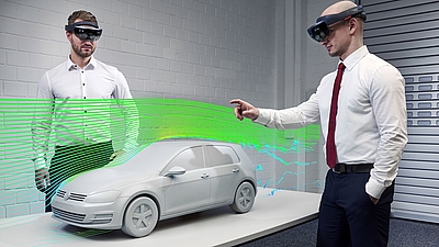 Mit Hightech in die Zukunft: Volkswagen setzt auf Virtual Reality. © Volkswagen